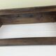 Antique wall shelf
