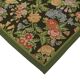 Handmade European Vintage Aubusson Kilim 238 cm x 306 cm