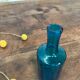 Lot of 3 vials of blue glass
