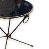 Brass and steel table 1950