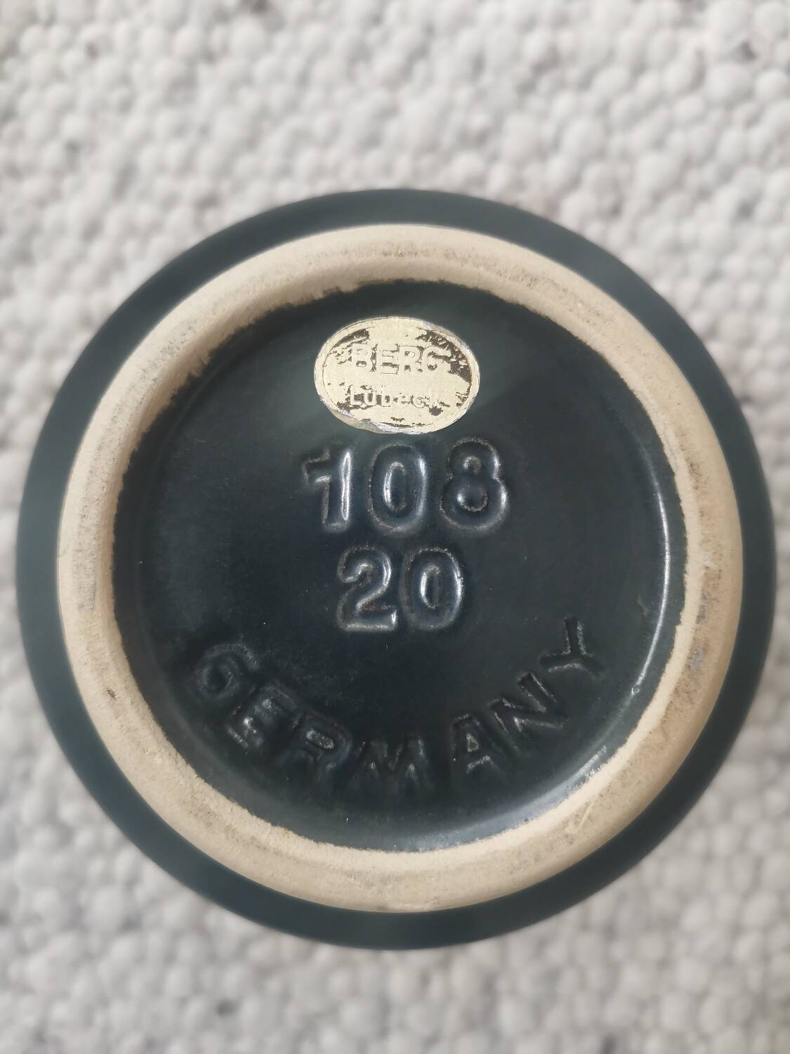 Vintage Dümler & Breiden Ceramic Vase, 1970s, West German Pottery