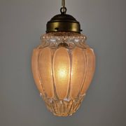 Italian Mazzega Murano Glass Pendant Lamp, 1970s
