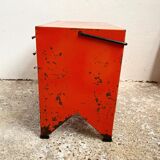 Tool box - workshop maid - vintage orange