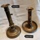 Brass candlesticks