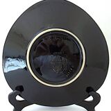 Pair of decorative plates: "Rally" & "Bal at the Opera".