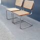 Paire de chaise b32 par Marcel Breuer