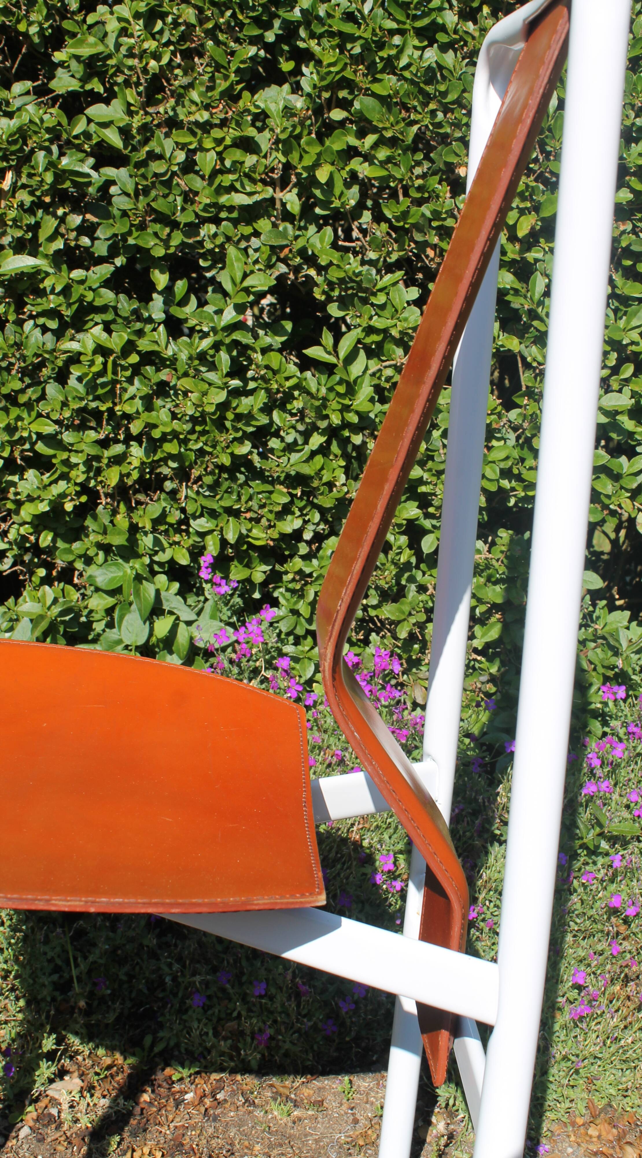 A. Castiglioni Irma serie of 6 chairs for Zanotta