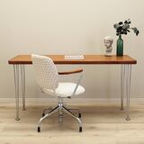 Teak desk, Danish design, 1970s, made in Denmark.