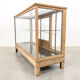 Antique shop counter vitrine