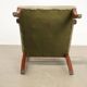 Antique Regency armchair in mahogany, upholstered seat, UK 1800s