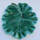 Green plate Verceram 1950s