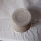 Crucible in earthenware with a crackle effect