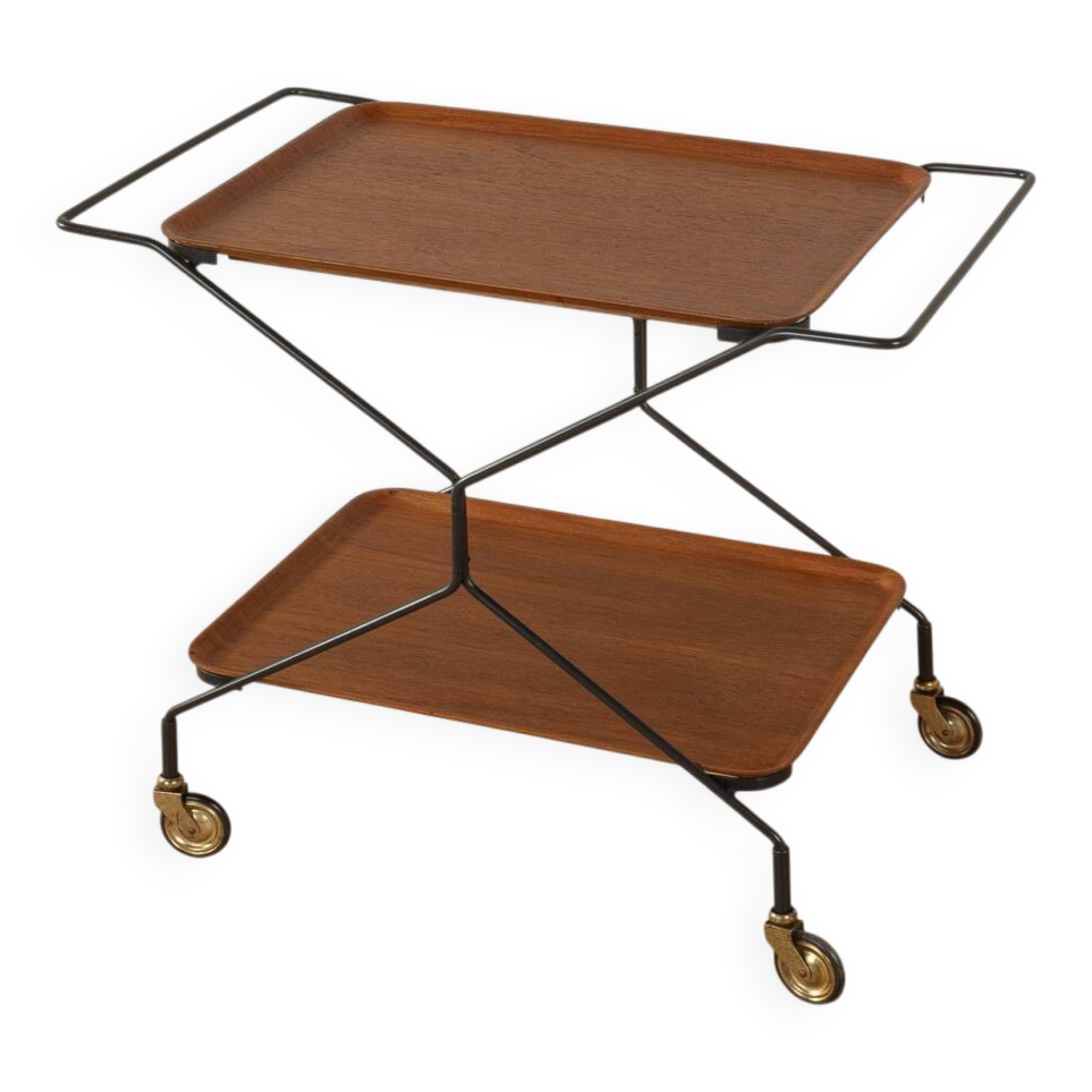 1960s serving trolley, vintage