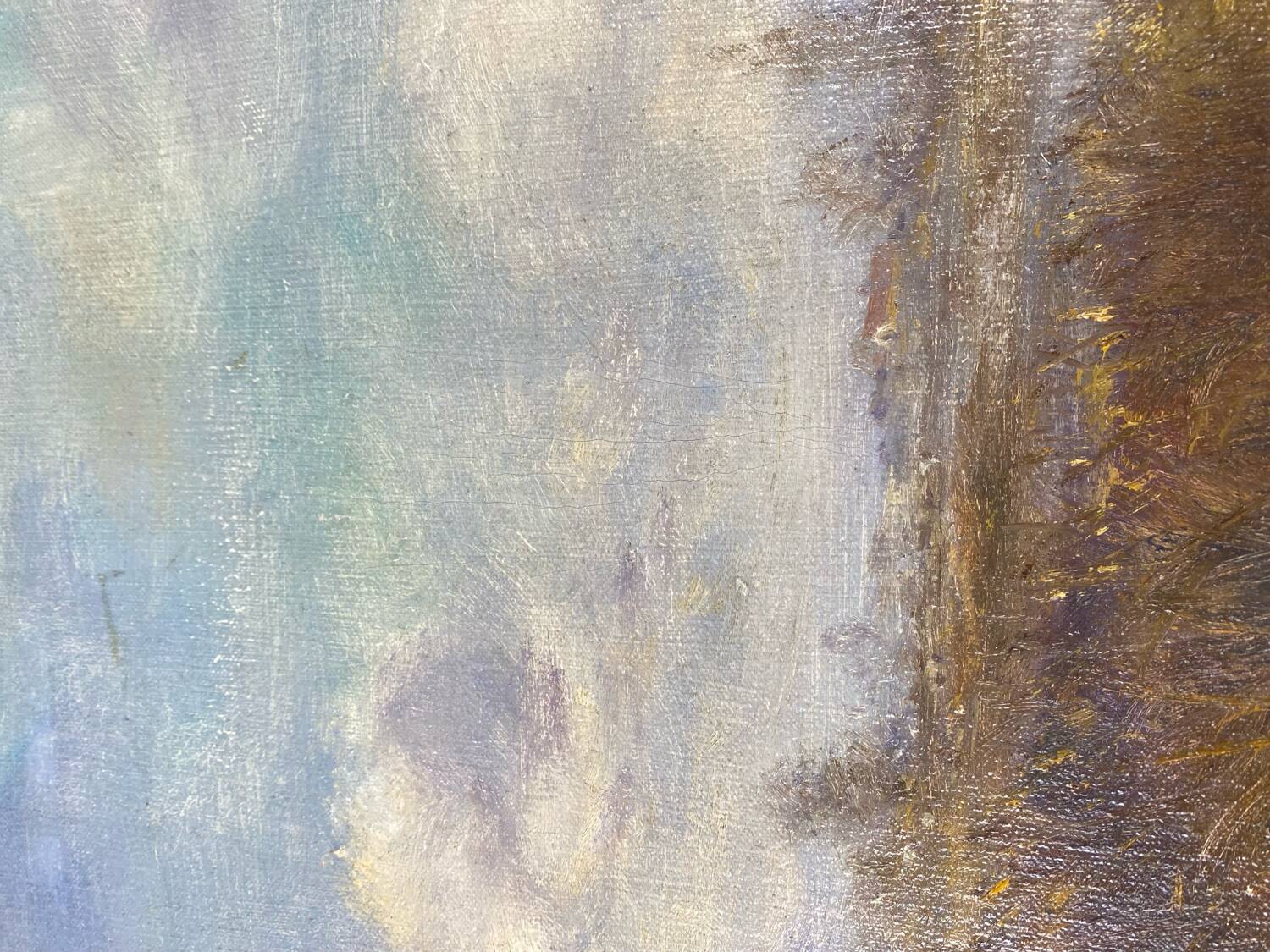 Landscape painting by Paul Goetz