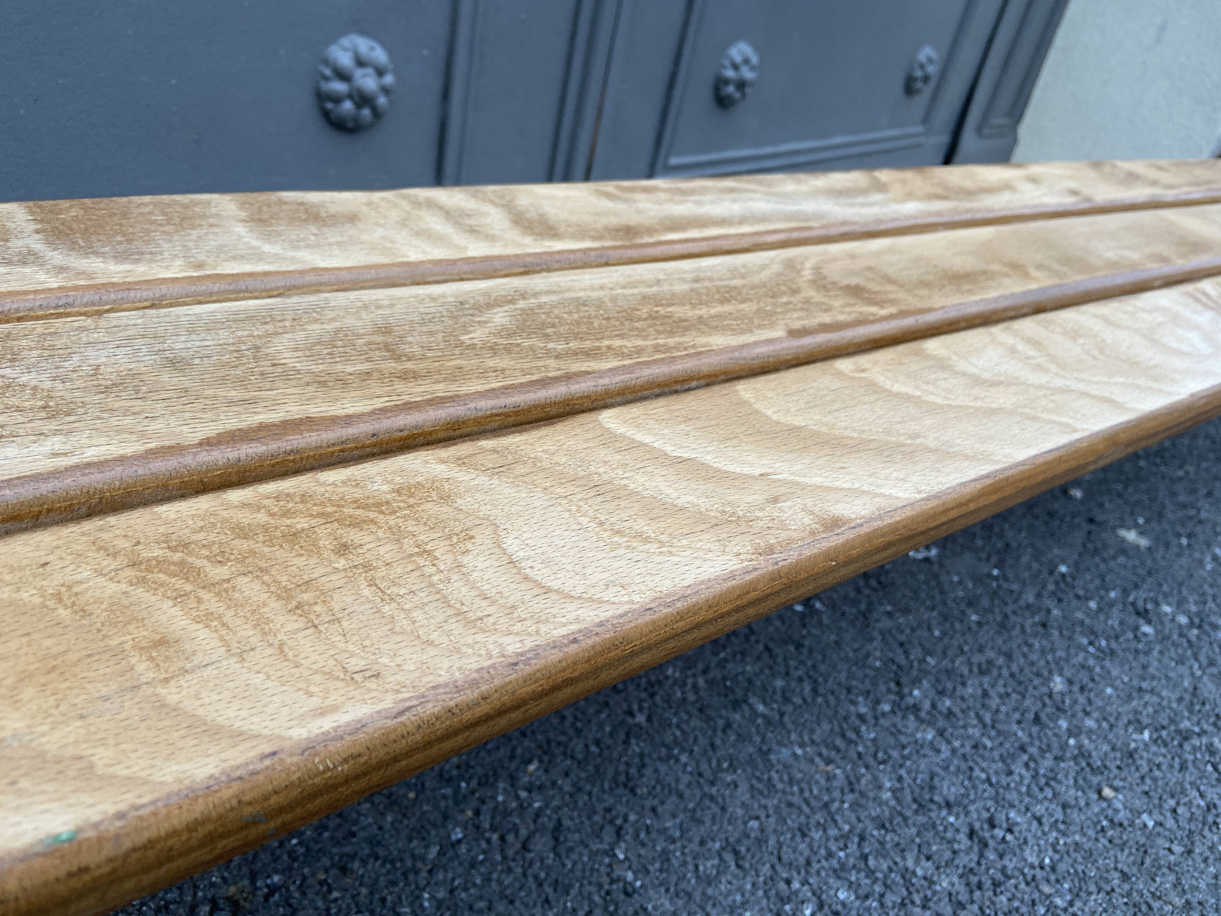 Industrial children's school bench Mullca 1960s