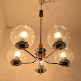 Mid-century Chandelier,Czechoslovakia,1960's.