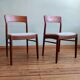 Teak chairs by Henning Kjaernulf for Korup Stolefabrik, Set of 4