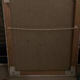 Canvas on frame