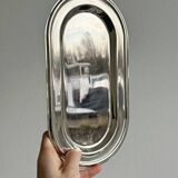 Small vintage tray in lightweight metal