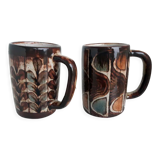 Pair of mugs from J-C Malarmey