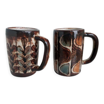Pair of mugs from J-C Malarmey