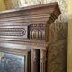 Large Trumeau mirror, wood, vintage, Henri I
