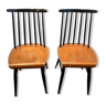 Pair of Tapiovaara Fanet chairs