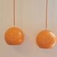 Paire de suspensions topan pendant VP6 par Verner Panton