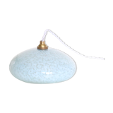 Blue Clichy glass suspension