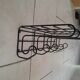Vintage ikea tomado style wall coat rack metal