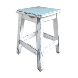 Stool with formica seat Mint green, years 50