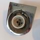 Pair of Milan Illuminacion wall lamps chrome and opaline 1970
