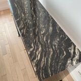 Designer marble console 80