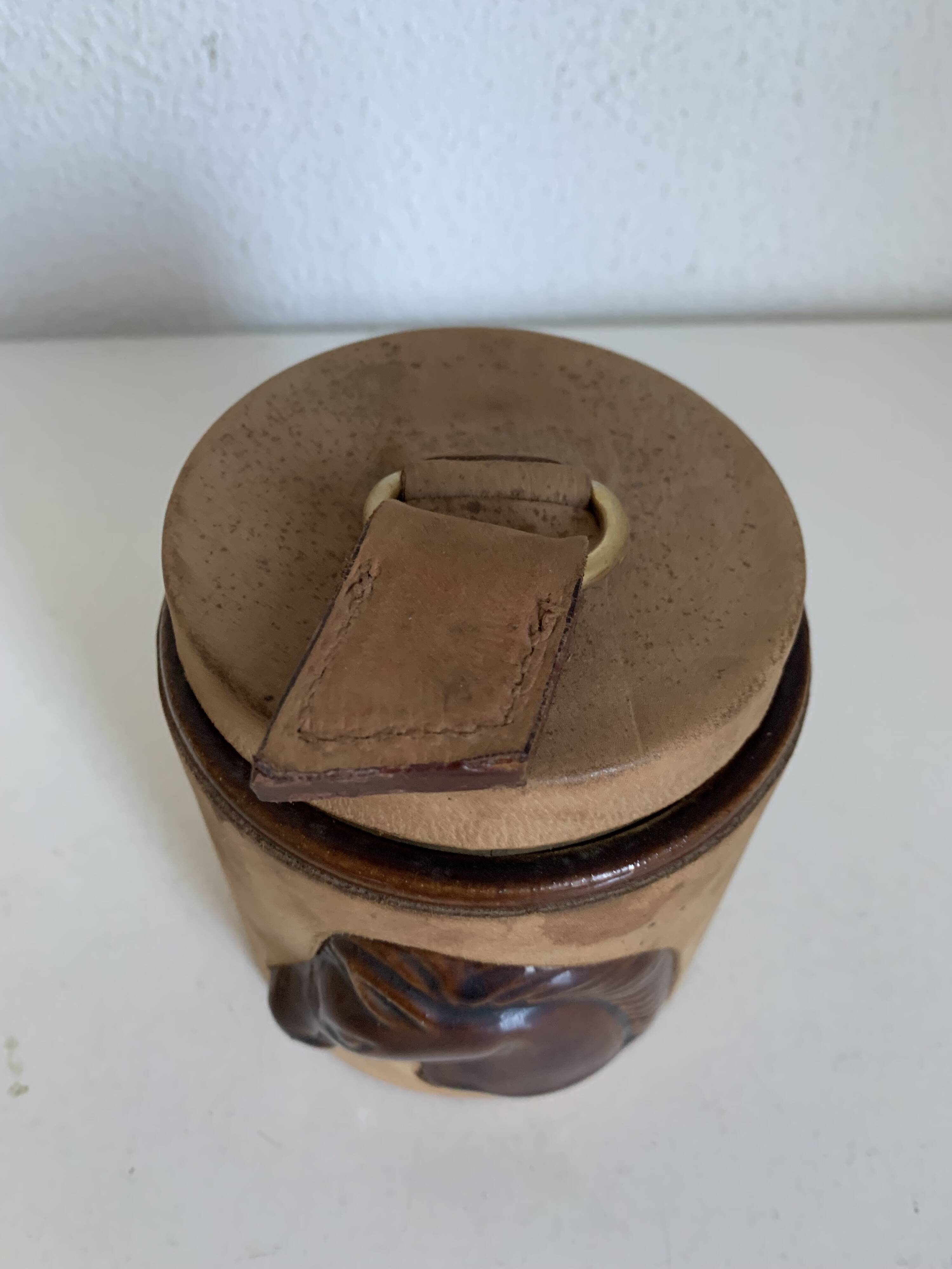 Vintage 1960 Longchamp suede cigarette case - 11 x 10 cm