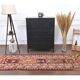 1970s Vintage Turkish Hand-Knotted Wool Cotton Orange Runner Rug 86x288