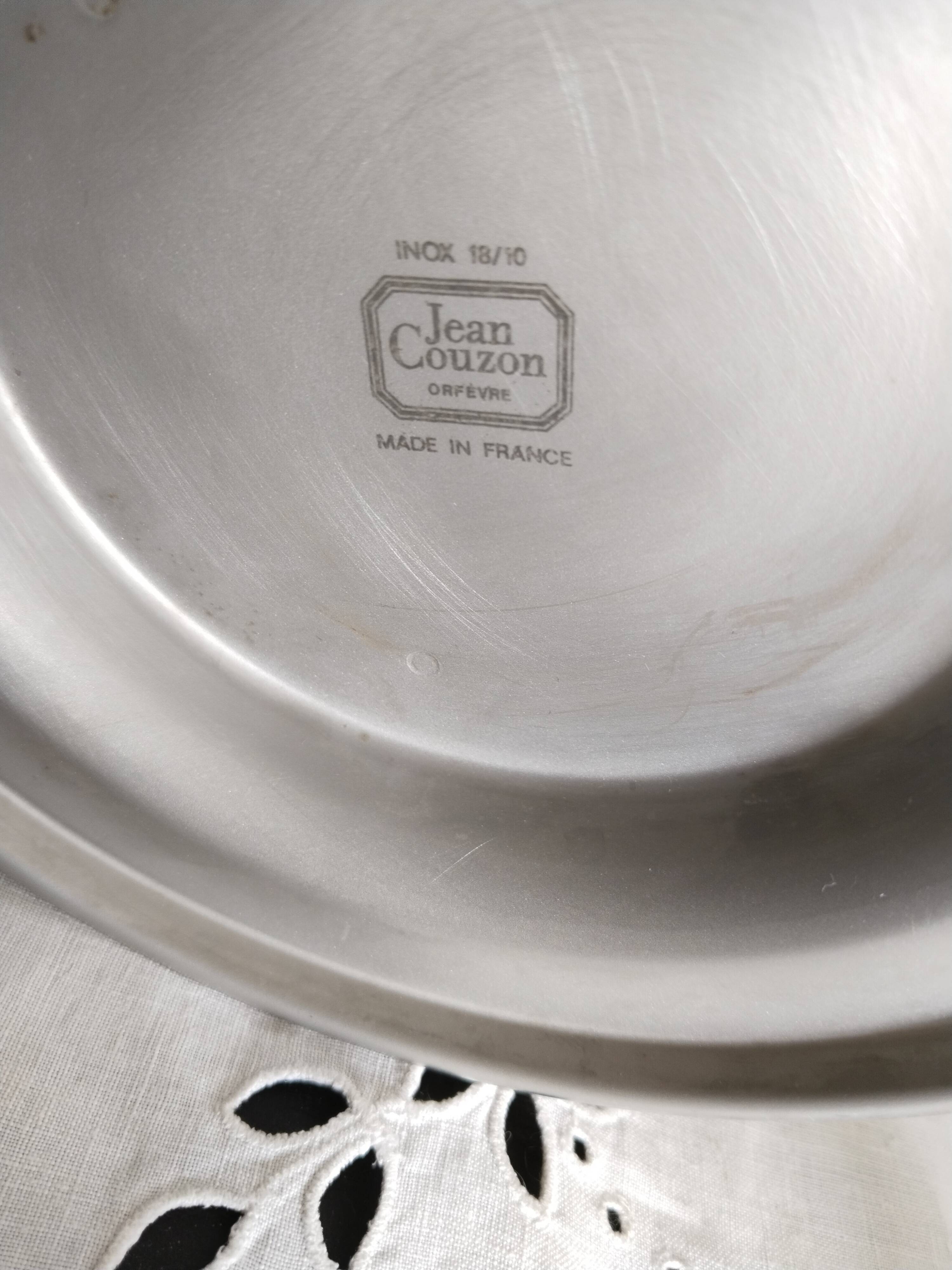 Jean Couzon stainless steel Champagne bucket, ice bucket, cooler