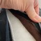 Vintage danish mid-century 3 person brown leather sofa by georg thams 1960s