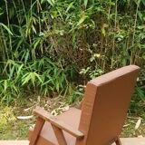 Fauteuil pieds compas