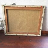 Landscape canvas colorful 41 x 33 cm