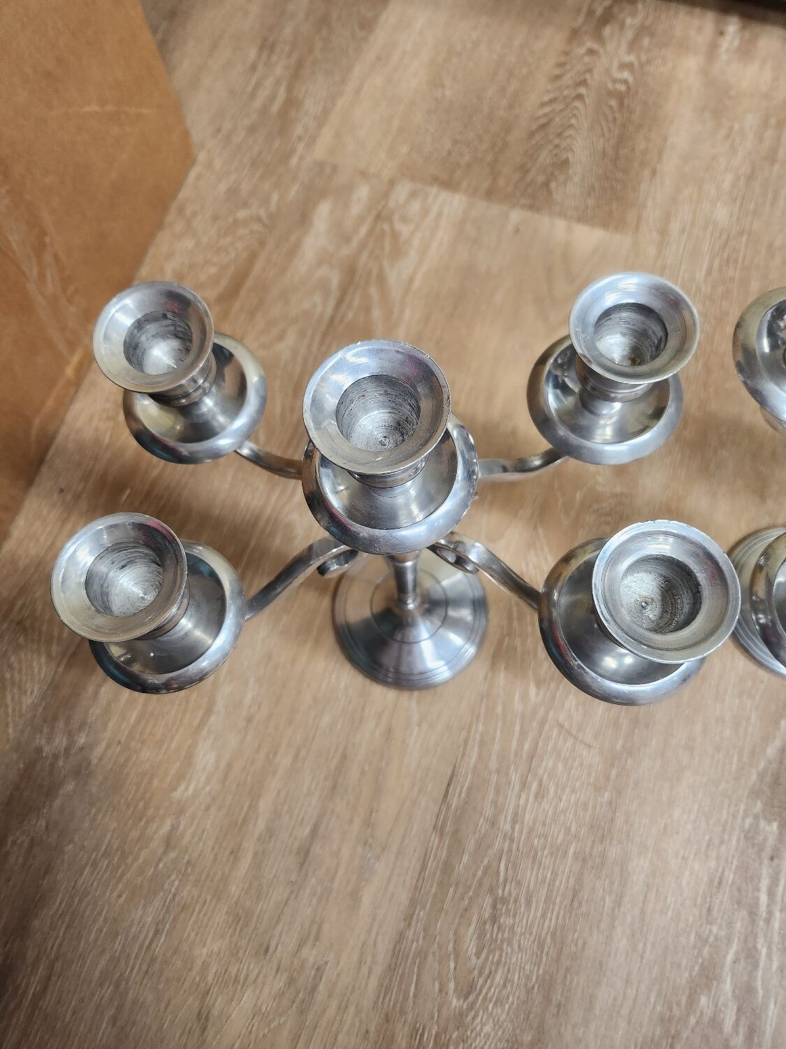 Lot 2 candle holders