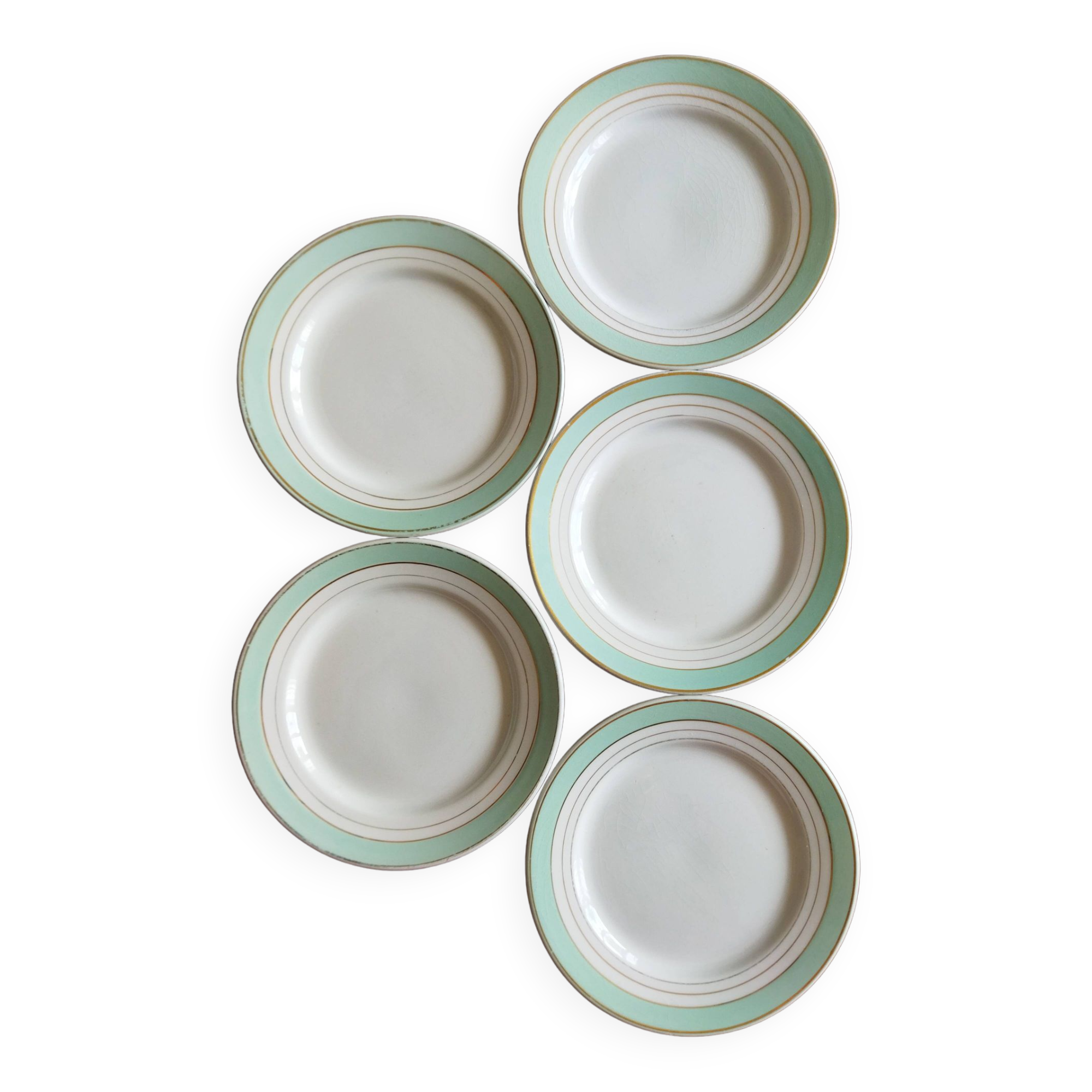 5 Lunéville dessert plates