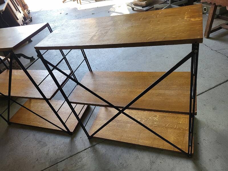 Pair of vintage shelves 1960 ref je