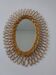 Italian Rattan Mirror, 1960s
