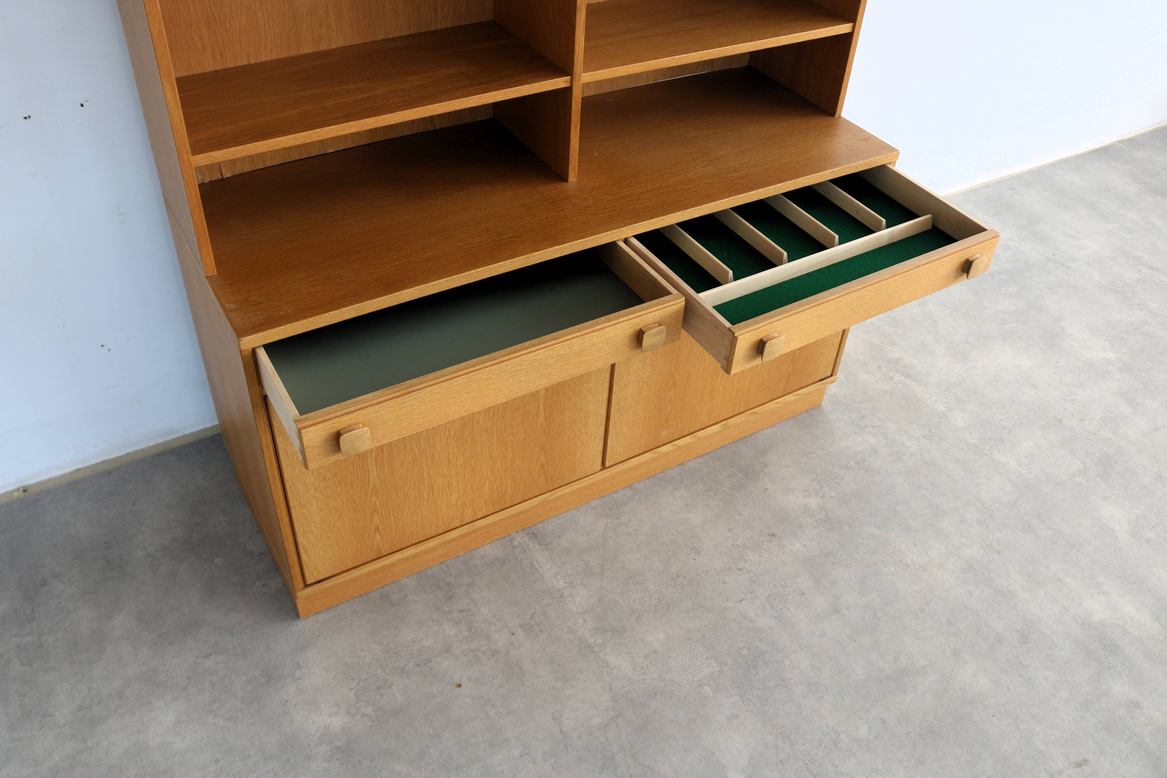 vintage bookcase | oak | 1960s | Ulferts