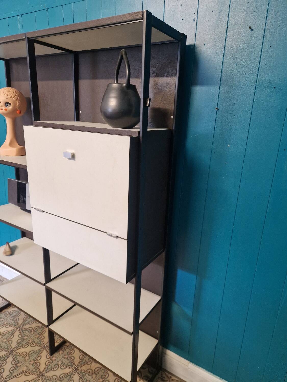 Pierre Guariche modular shelves for Meurop from the 60's