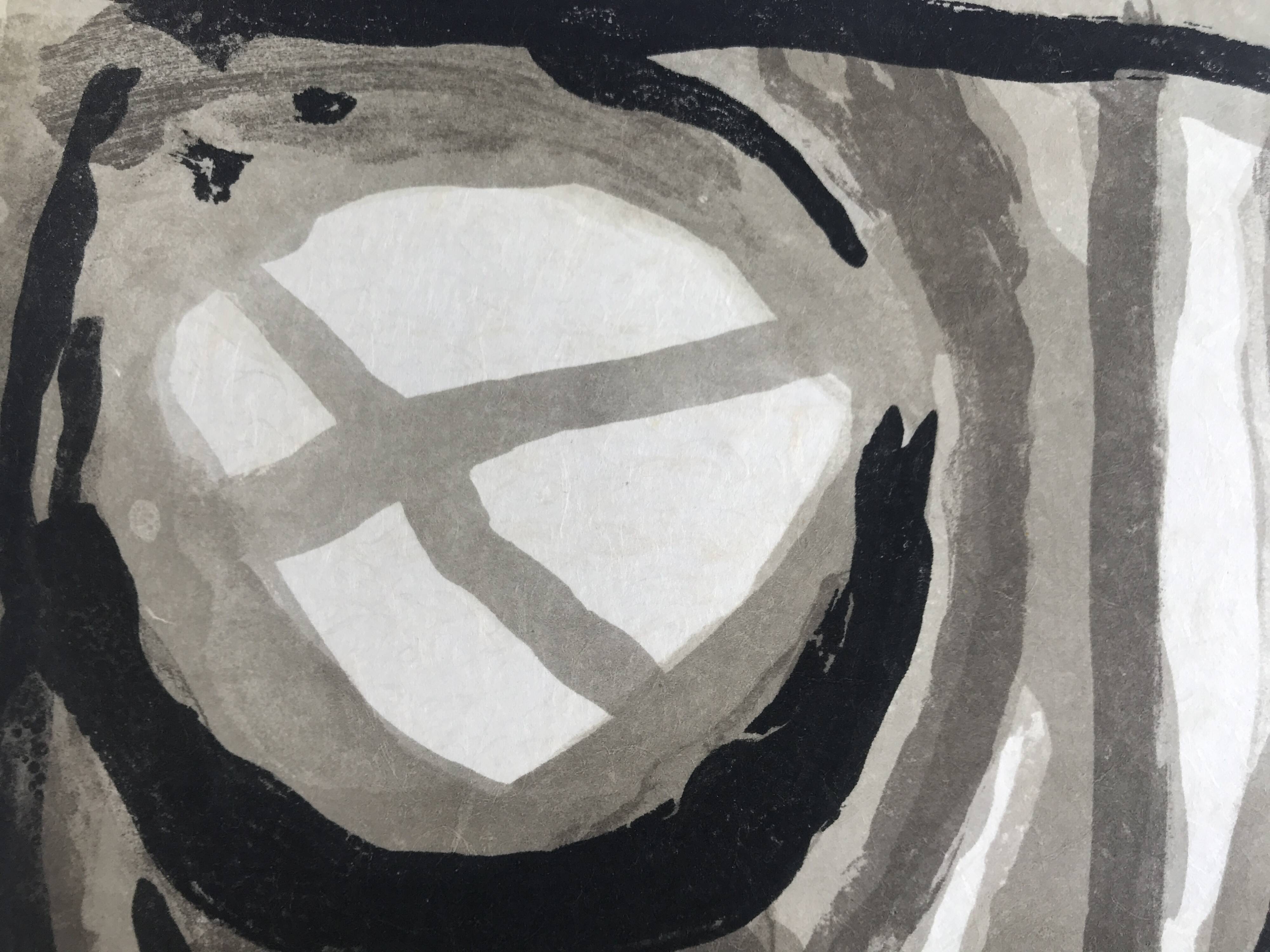 Bram VAN VELDE, Untitled, 1975. Original lithograph signed in pencil