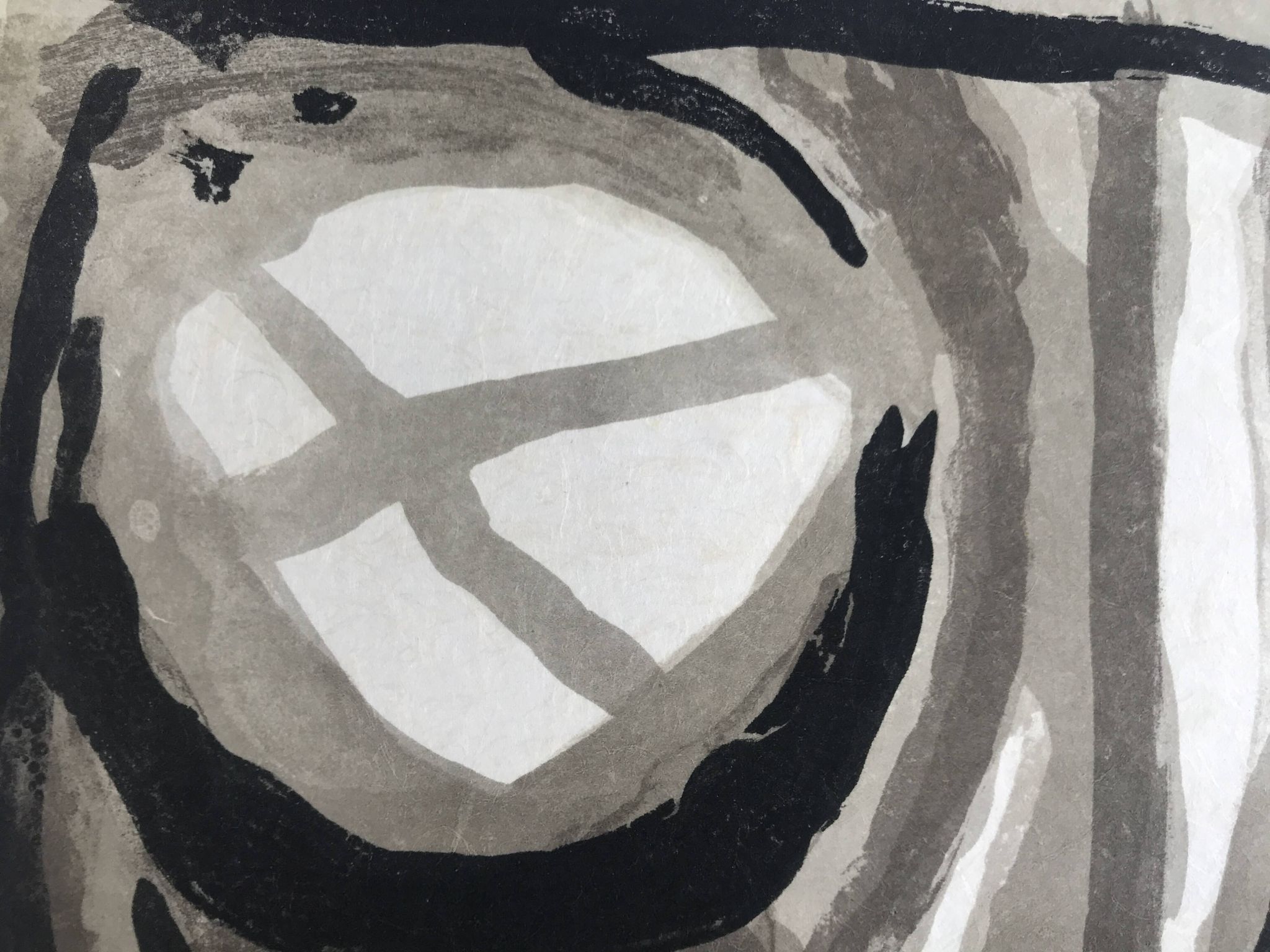 Bram VAN VELDE, Untitled, 1975. Original lithograph signed in pencil
