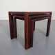 Danish Rosewood Nesting Tables, 1960s, Set of 3