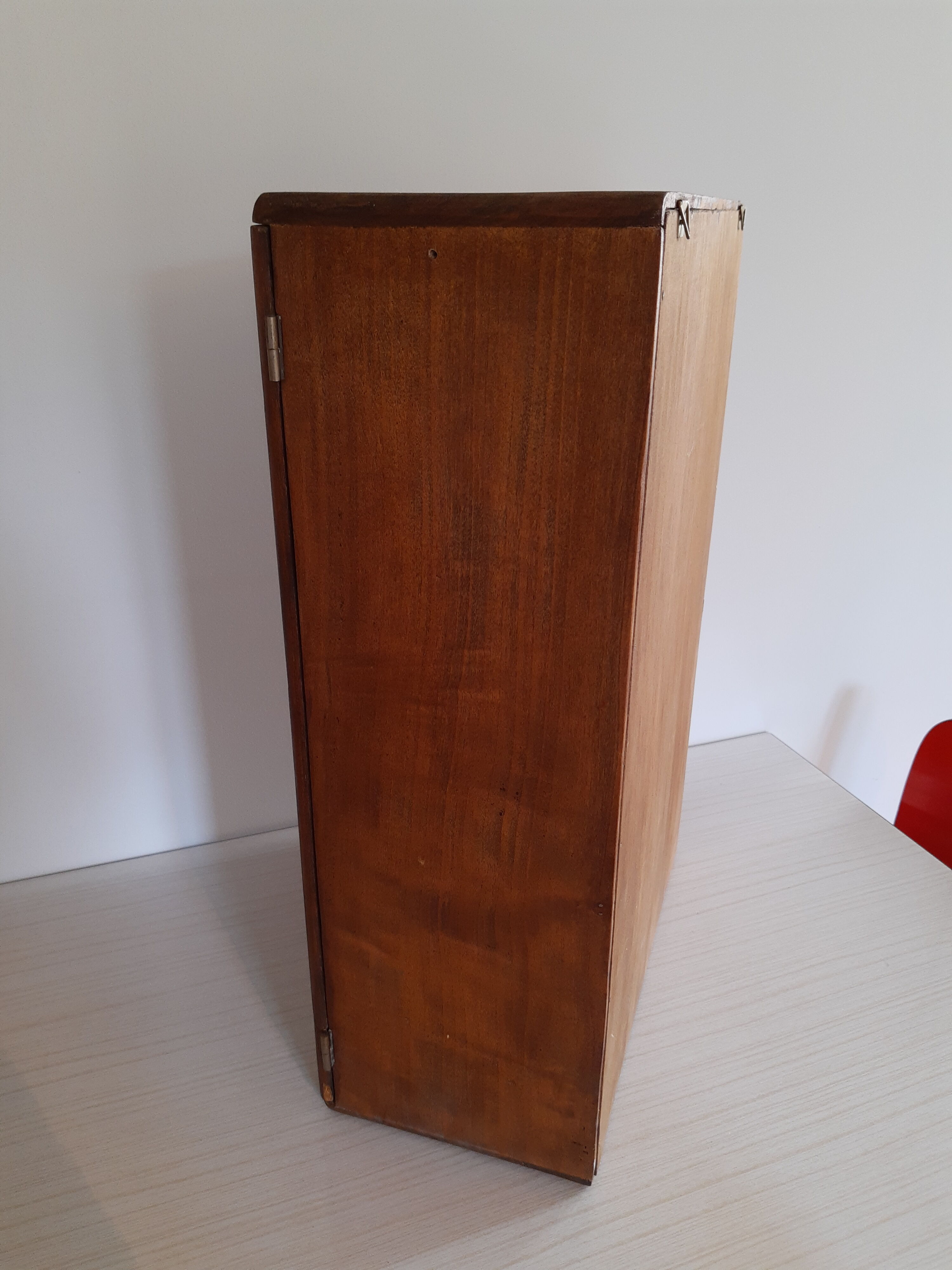 Vintage wood medicine cabinet