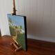 Vintage colonial style exotic painting